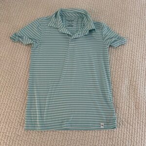Tommy Bahama boys striped polo. Size 11/12.